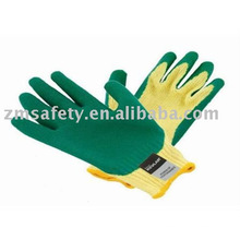 Latex coated cotton glove